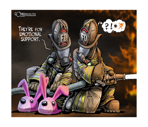 Paul Cobs Ropes Paul Combs Fire Cartoons