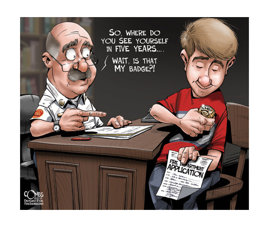 Paul Combs Rookie Paul Combs Fire Cartoons