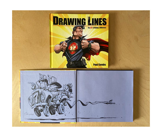 Drawing Lines, with Original Drawing #1