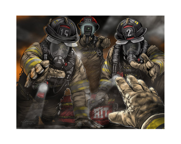 Paul Combs Ric FIREFIGHTER ART – Paul Combs - Studio 7
